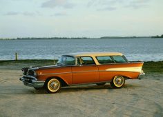 Classic Car on the Beach